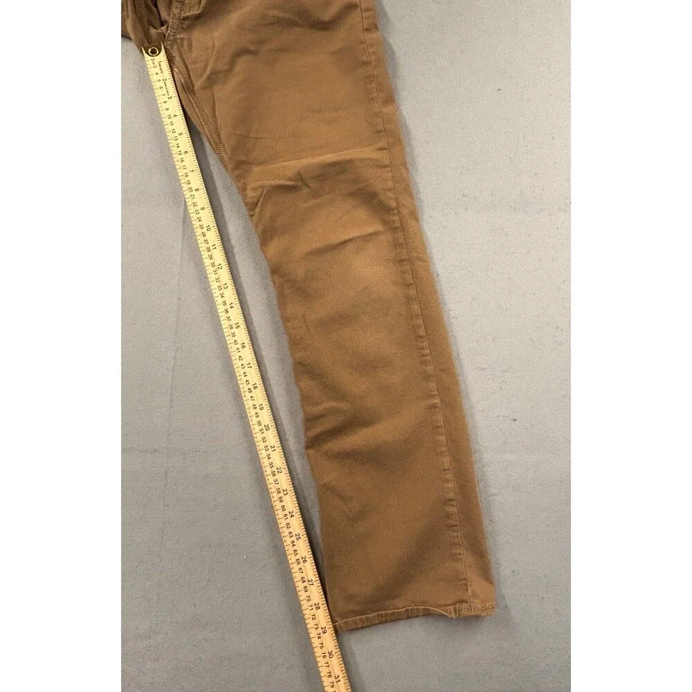 BKE Men’s Jake Straight Leg Pants Brown Khaki 32R Style AGC6607